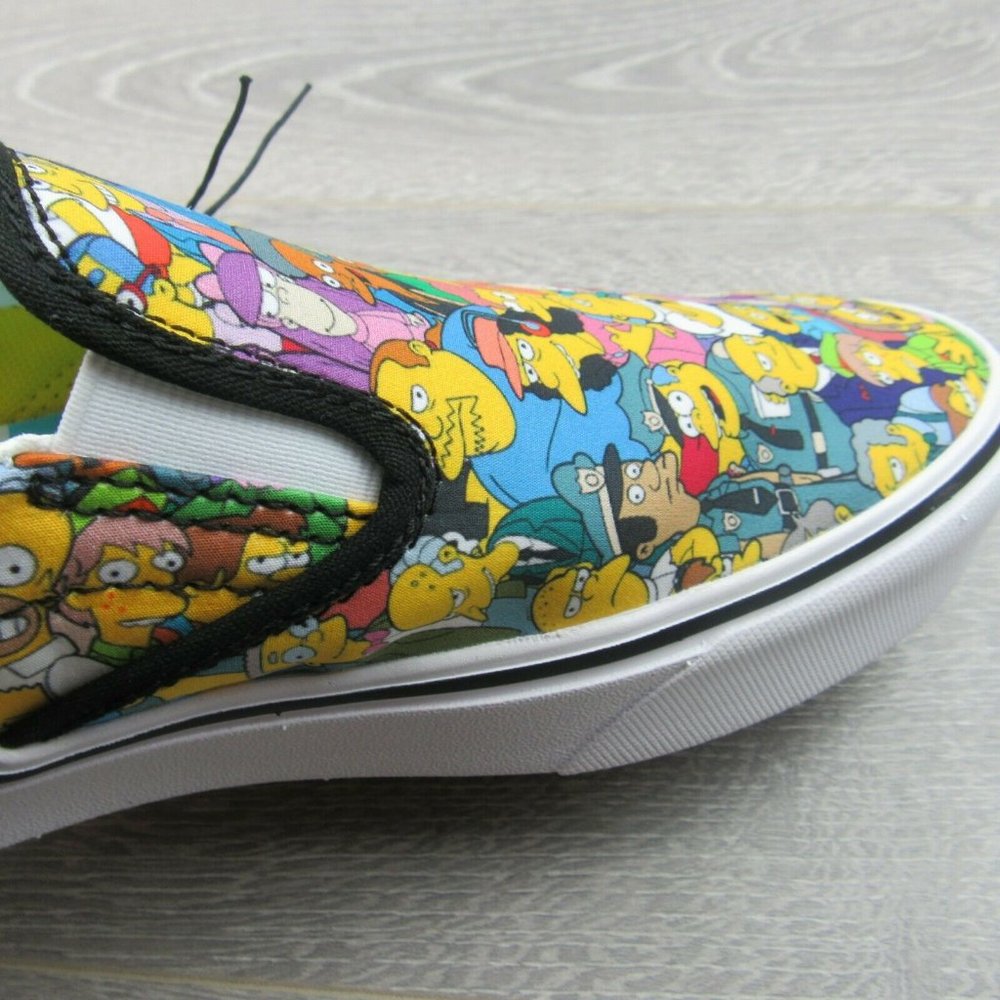 Vans x The Simpsons Slip On ComfyCush Springfield - Picture 5 of 14